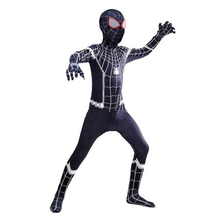Spider-Man Costume Kids Superhero Jumpsuit Bodysuit Halloween Cosplay