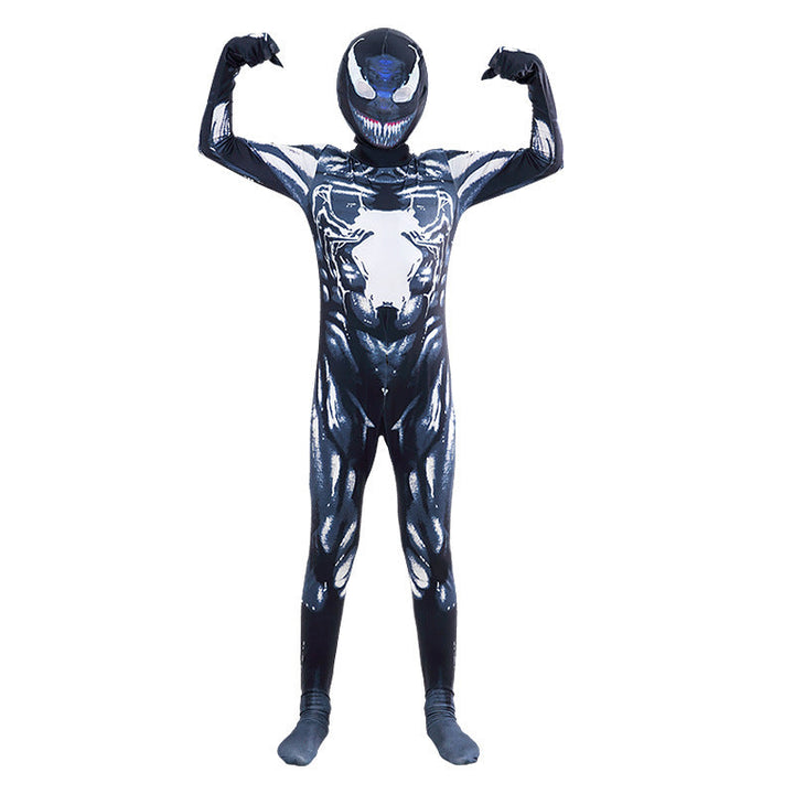 Spider-Man Costume Kids Superhero Jumpsuit Bodysuit Halloween Cosplay