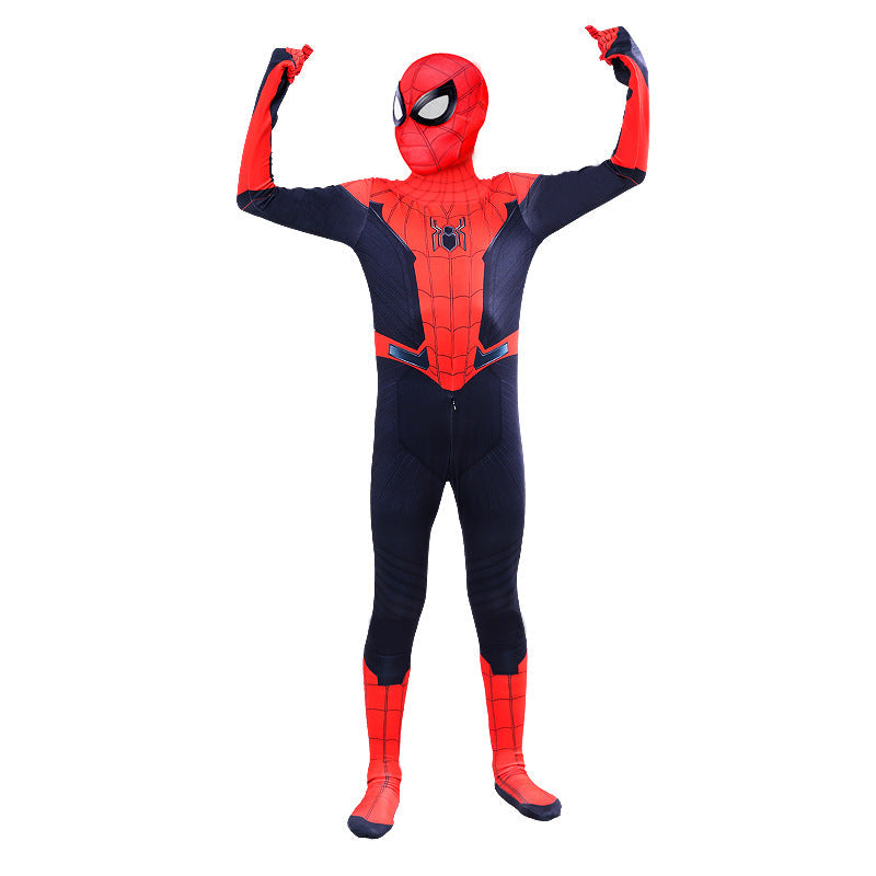 Spider-Man Costume Kids Superhero Jumpsuit Bodysuit Halloween Cosplay