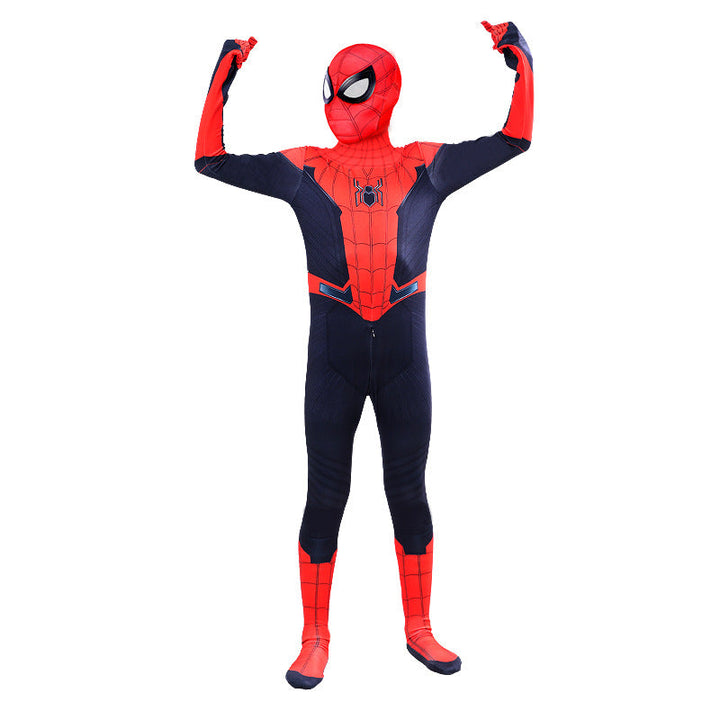 Spider-Man Costume Kids Superhero Jumpsuit Bodysuit Halloween Cosplay