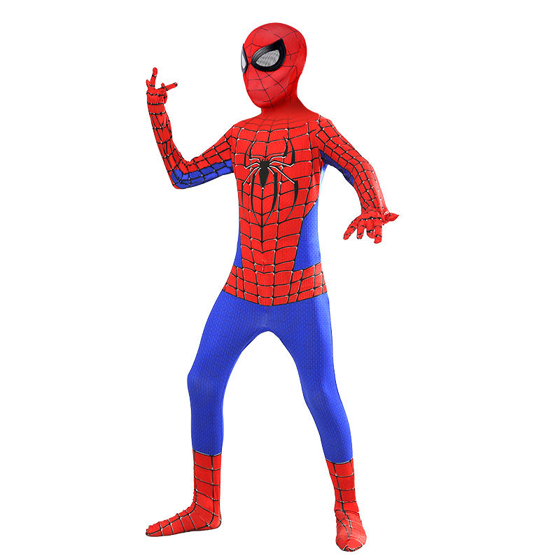 Spider-Man Costume Kids Superhero Jumpsuit Bodysuit Halloween Cosplay