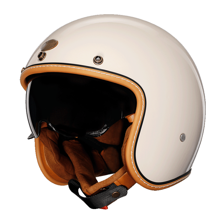 Open Face Helmet Retro Design ABS EPS Foam