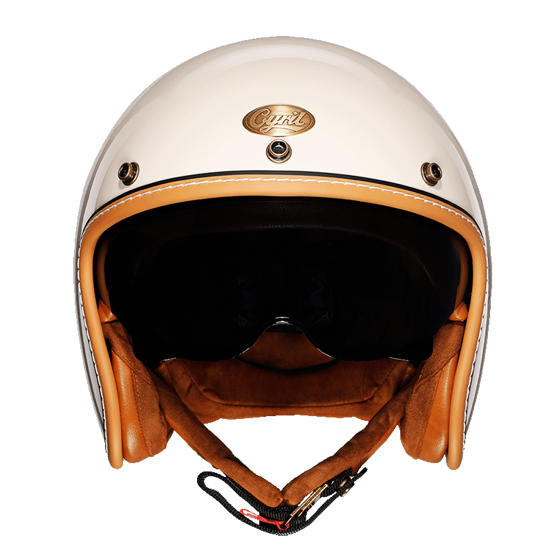 Open Face Helmet Retro Design ABS EPS Foam