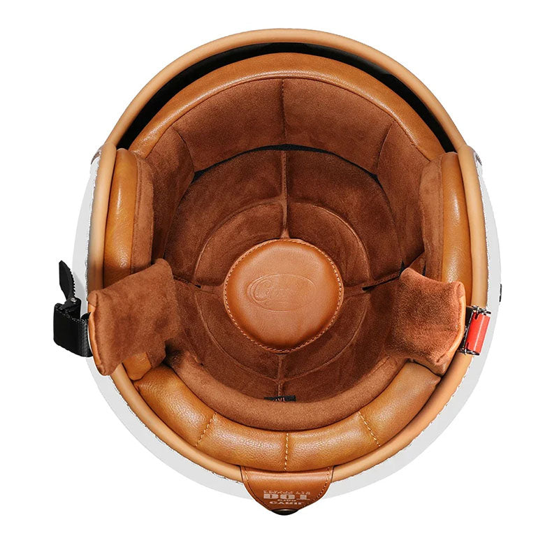 Open Face Helmet Retro Design ABS EPS Foam