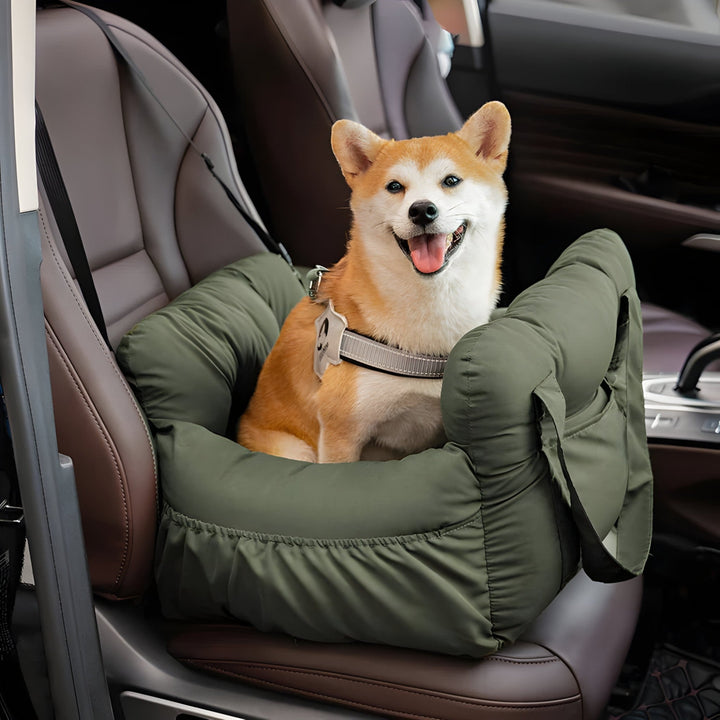 Pet Carrier Bed with Cushion and Shoulder Strap for Dogs and Cats