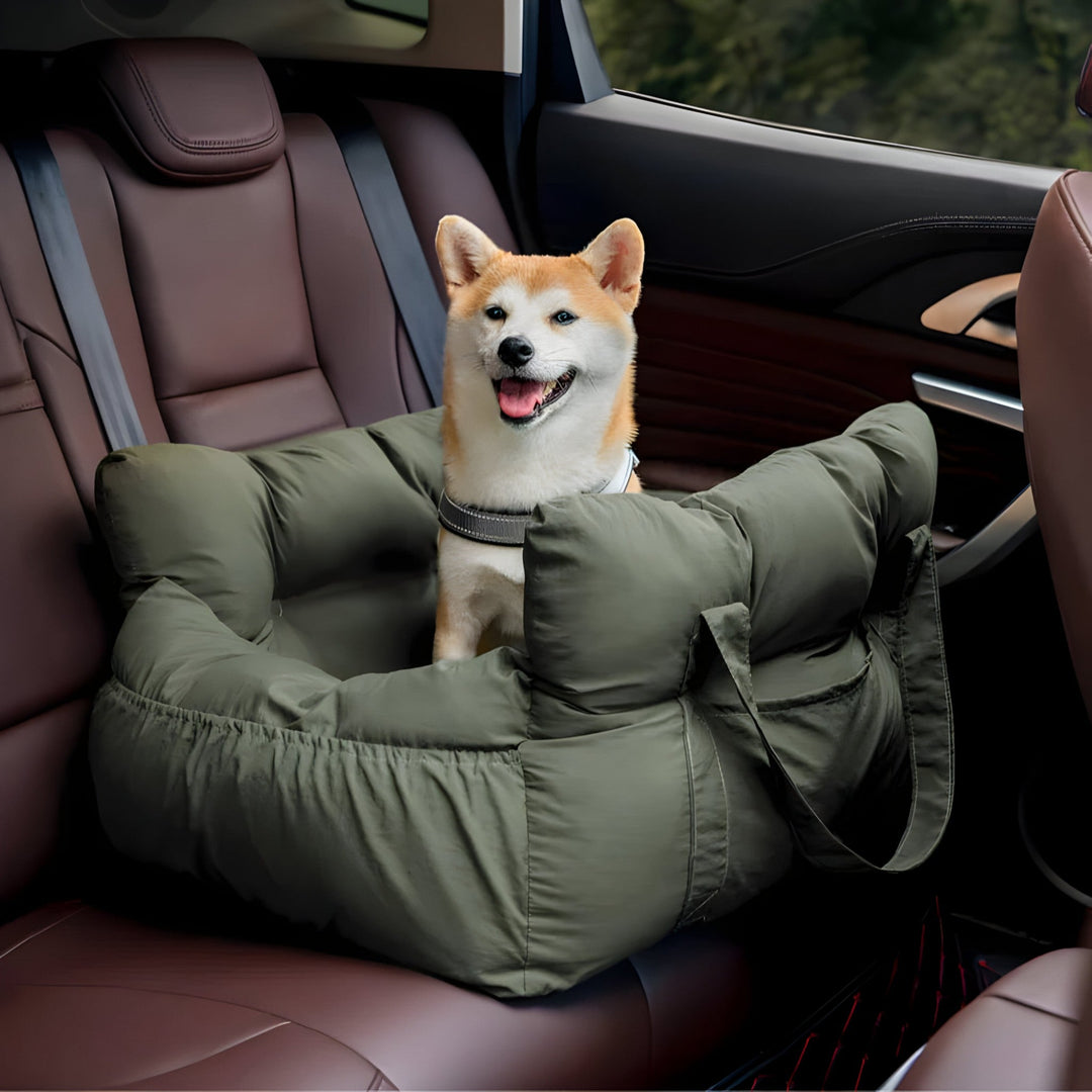 Pet Carrier Bed with Cushion and Shoulder Strap for Dogs and Cats