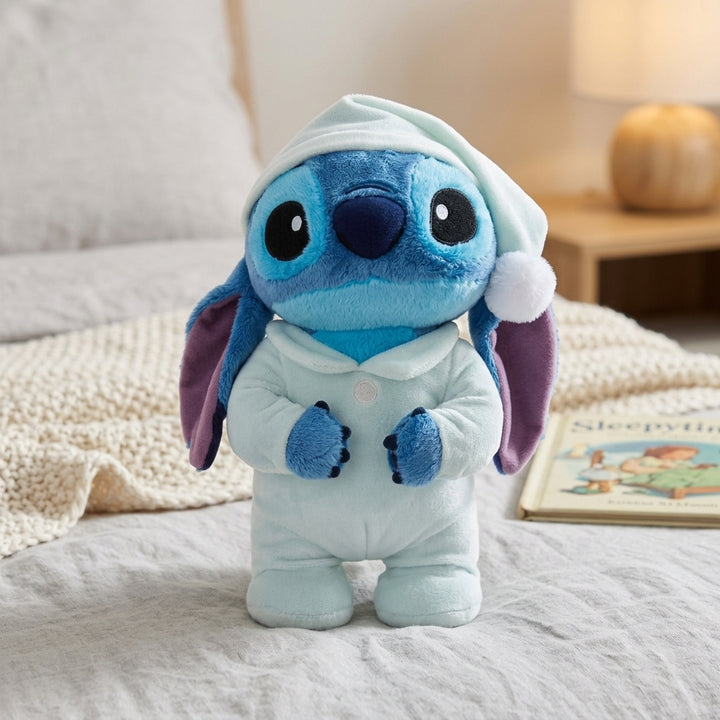 Adorable Cartoon Plush Toy with Pajamas Soft Doll Kids Fan Gift