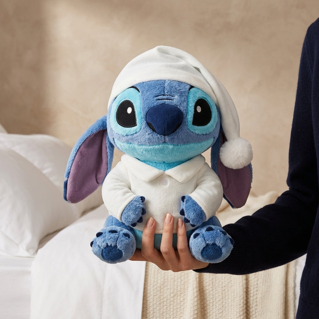 Adorable Cartoon Plush Toy with Pajamas Soft Doll Kids Fan Gift