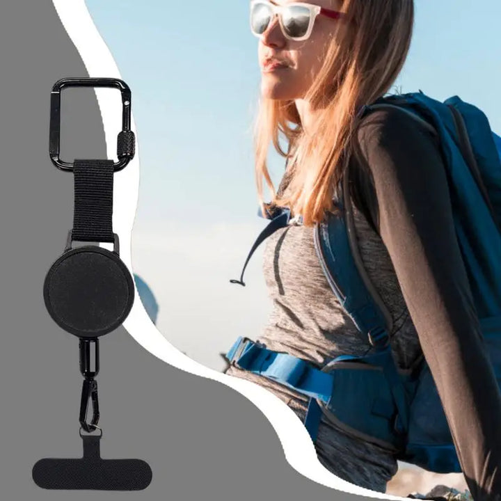 Retractable Phone Security Holder Anti-Theft Clip Mount
