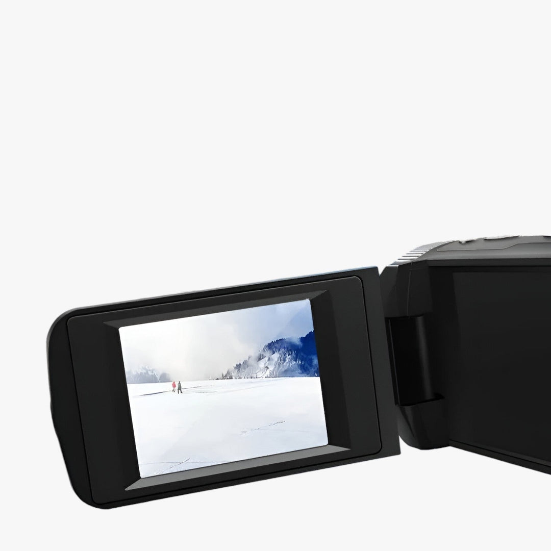 HD Video Camcorder with External Microphone