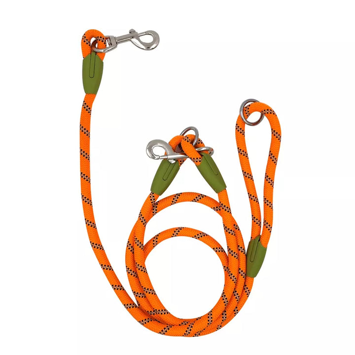 Hands-Free Dog Leash Adjustable Belt Attachment System