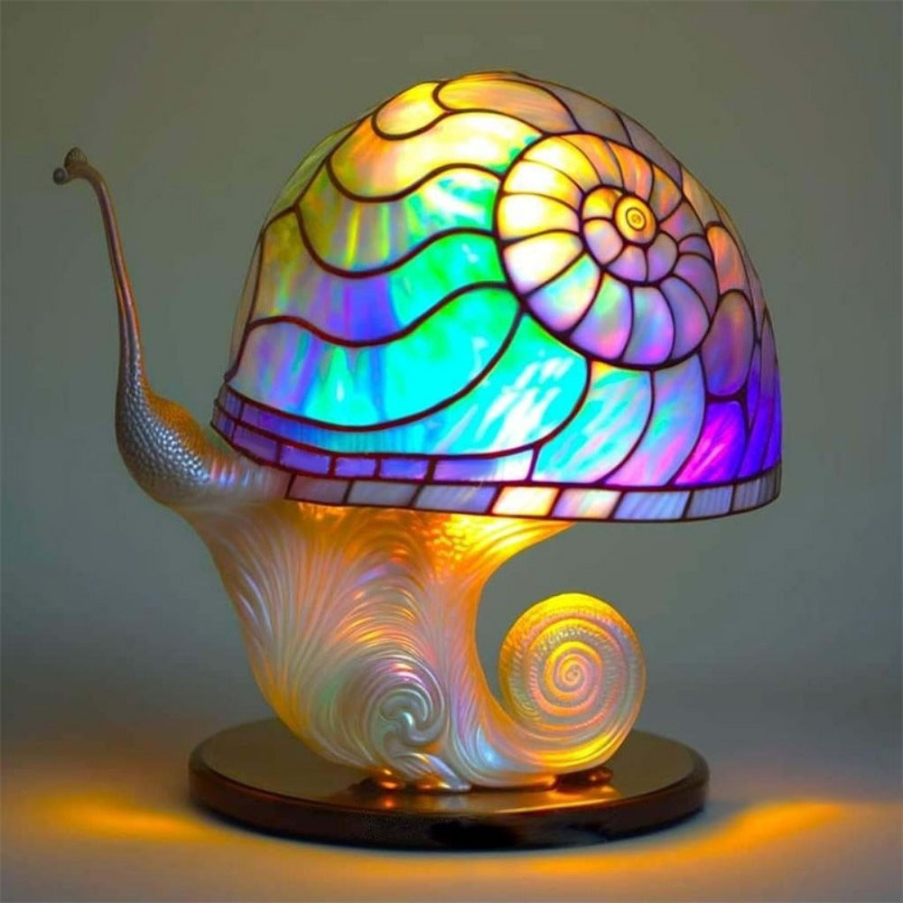 Stained Glass Mushroom Table Lamp 9 Style Options
