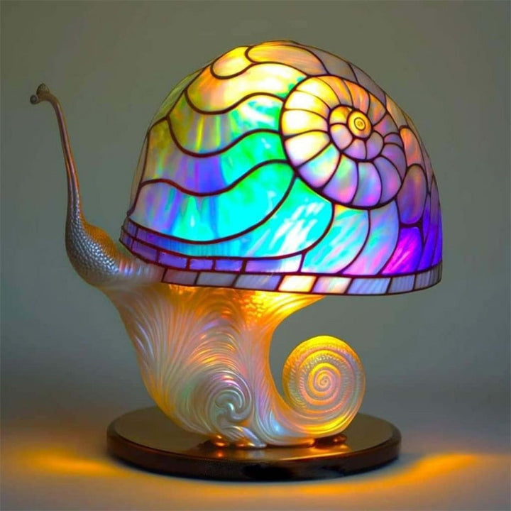Stained Glass Mushroom Table Lamp 9 Style Options