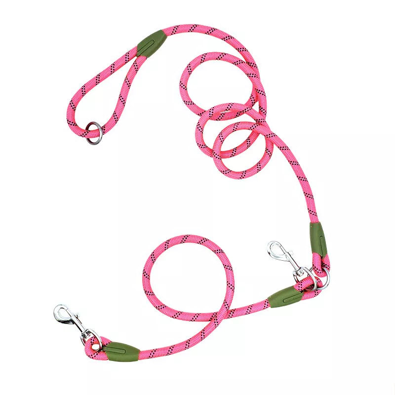 Hands-Free Dog Leash Adjustable Belt Attachment System