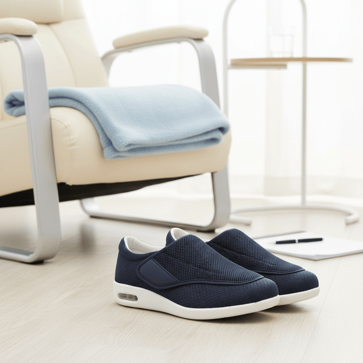 Extra Wide Diabetic Shoes with Memory Foam – Pressure-Relieving &amp; Comfortable