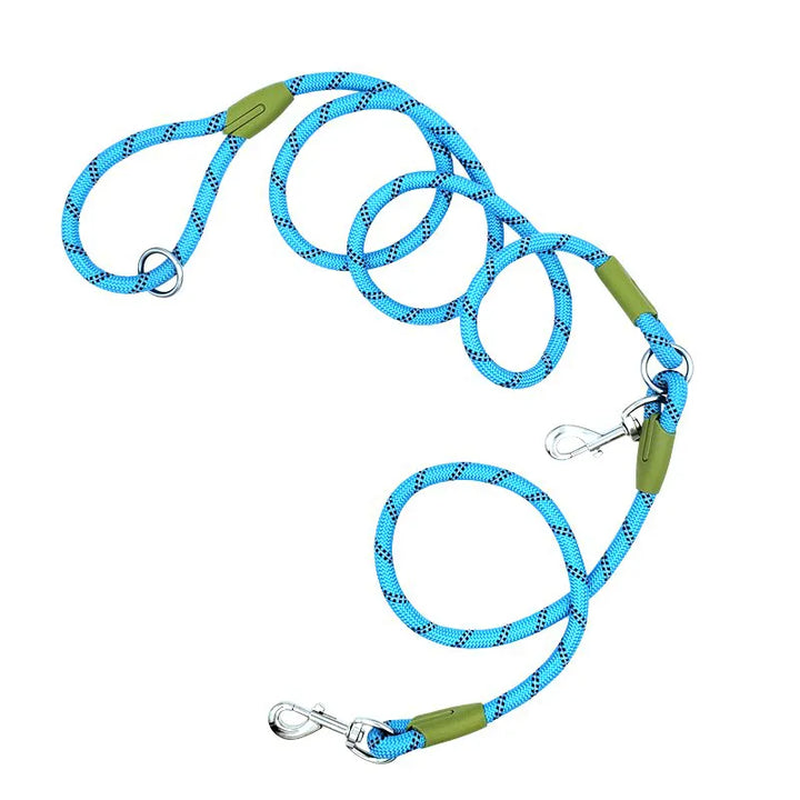 Hands-Free Dog Leash Adjustable Belt Attachment System