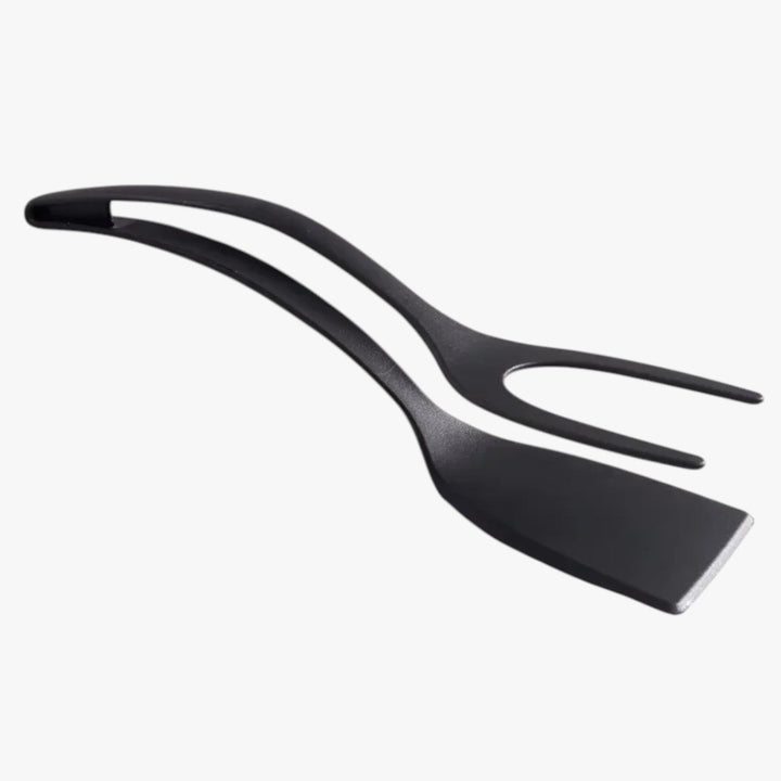 2 in 1 Silicone Spatula Tongs Kitchen Utensil