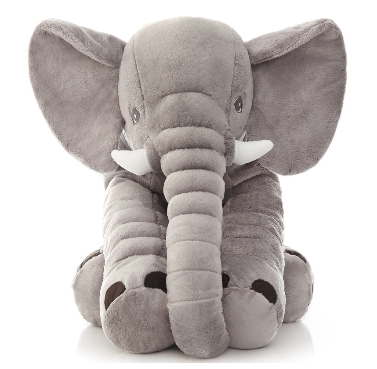 Elephant Baby Pillow Soft Cuddle Pillow