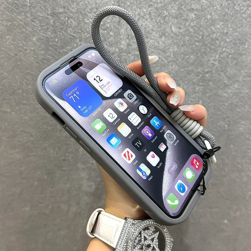 Foldable Glass Lens Stand Magnetic Case for iPhone 11 12 13 14 15 16