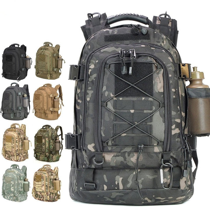 Tactical Backpack 60L Expandable Waterproof Rucksack