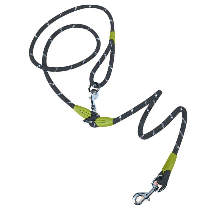 Hands-Free Dog Leash Adjustable Belt Attachment System