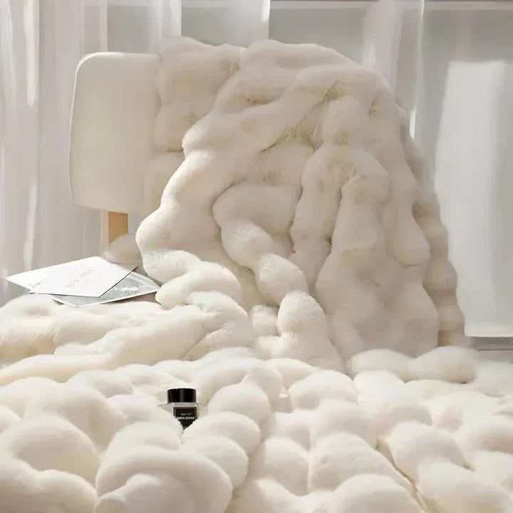 Faux Fur Throw Blanket