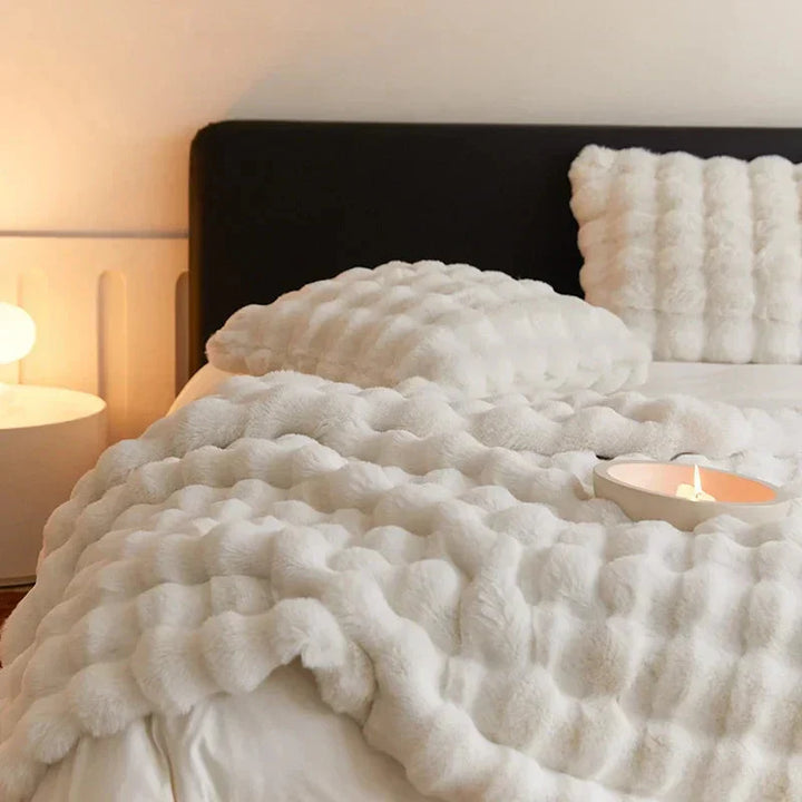 Faux Fur Throw Blanket