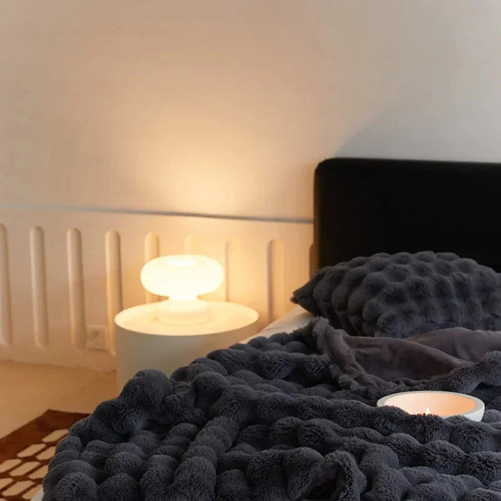 Faux Fur Throw Blanket