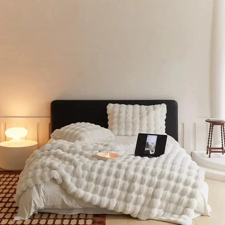 Faux Fur Throw Blanket