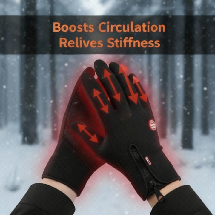Thermal Waterproof Touchscreen Gloves