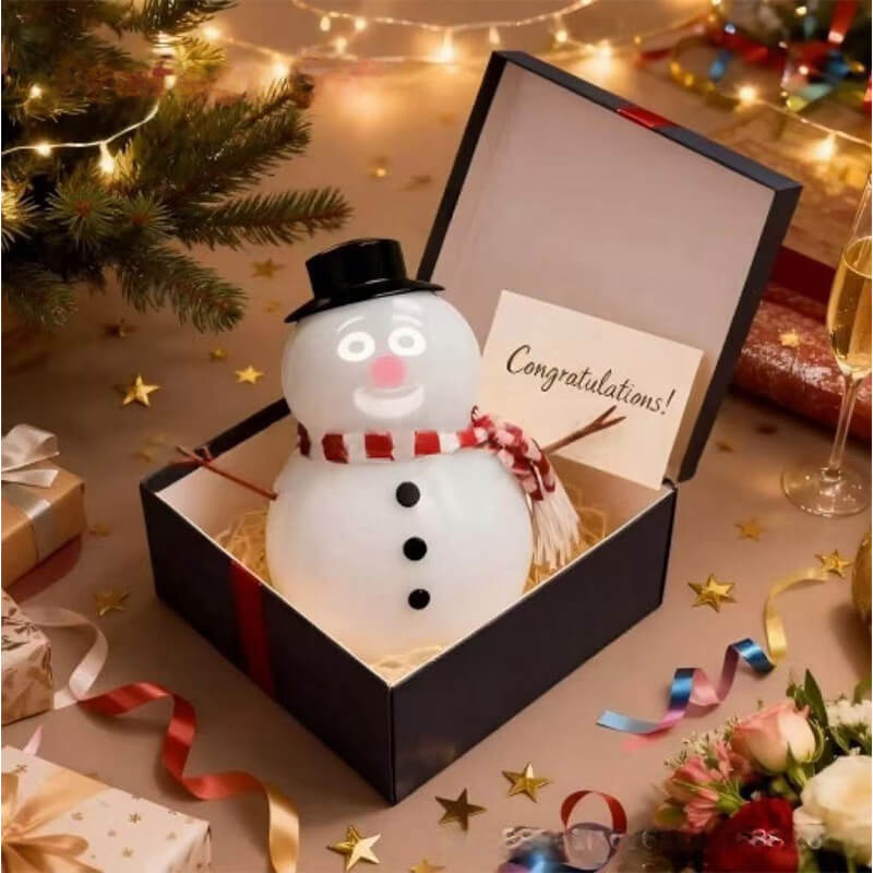 Talking Snowman LED Toy Speaker USB Charging