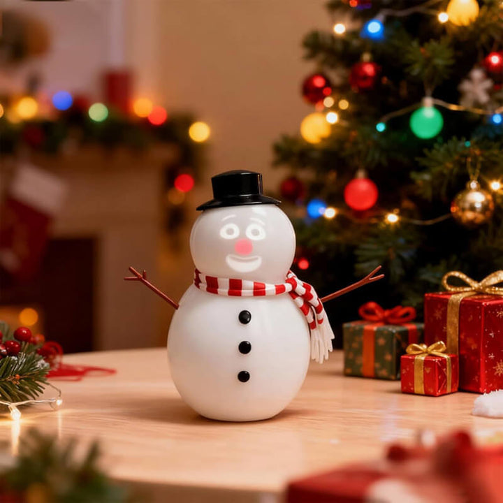 Talking Snowman LED Toy Speaker USB Charging