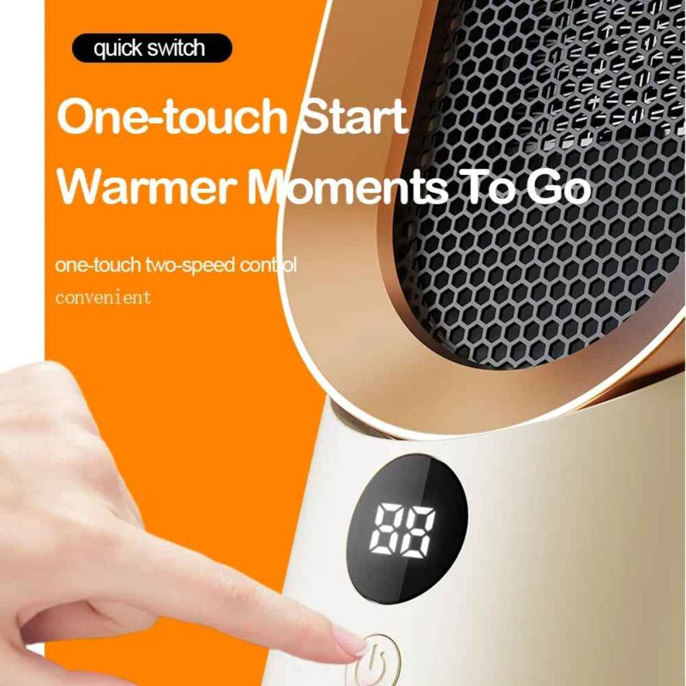 Ceramic Space Heater Indoor Fast Heat Distribution Unit