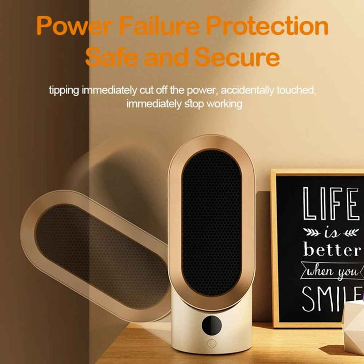 Ceramic Space Heater Indoor Fast Heat Distribution Unit