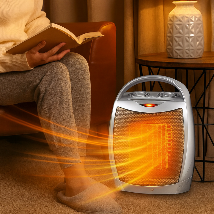 Remote Heater System Remote-Controlled Ceramic Space Heater with Temperature Control ...