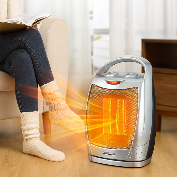 Remote Heater System Remote-Controlled Ceramic Space Heater with Temperature Control ...