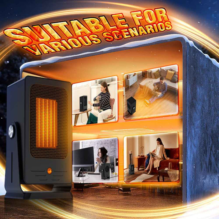 Portable Adjustable Thermostat Space Heater