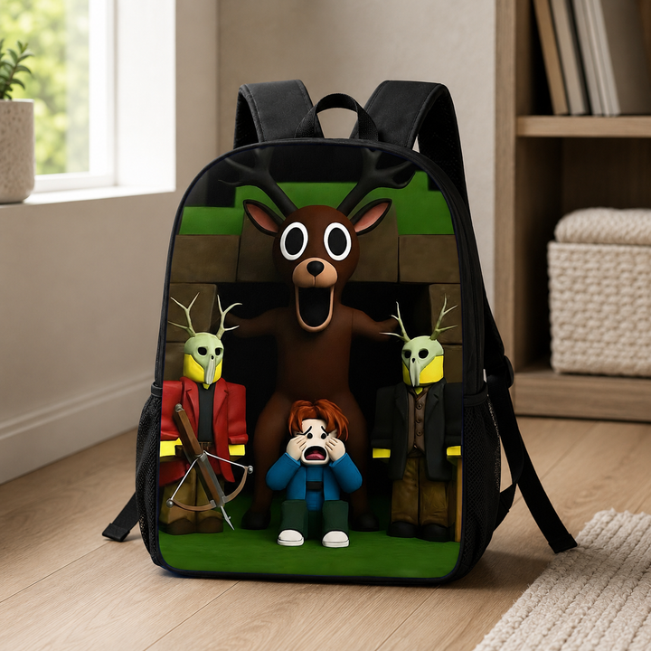 99 Nights in the Forest Kids School Backpack for Boys and Girls