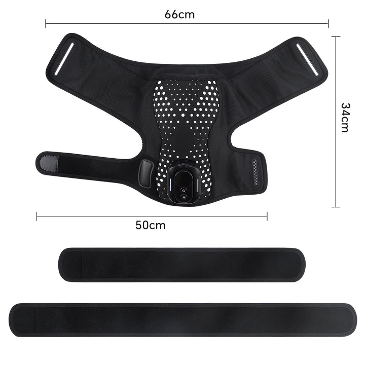 Heating Vibration Shoulder Wrap Pad Remote Control