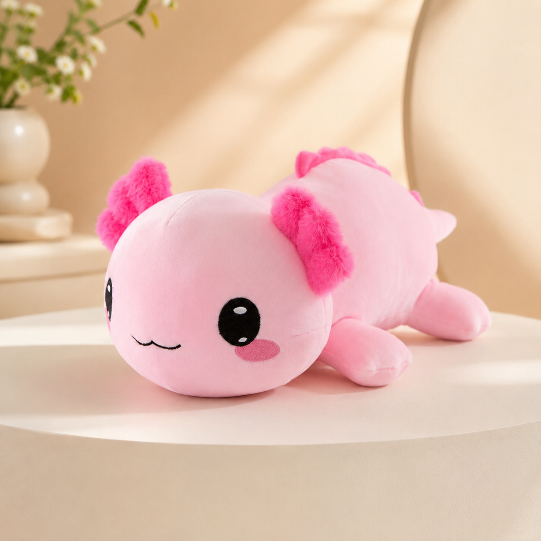 Mexican Axolotl Plush Toy 4 Colors Kawaii Stuffed Kids Gift