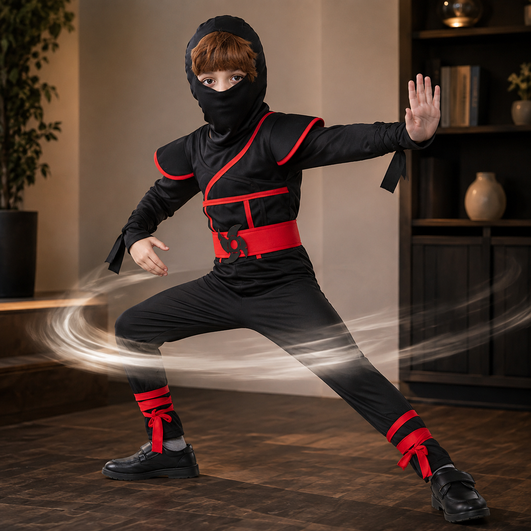 Kids Ninja Costume Muscle Bodysuit  Halloween Costume