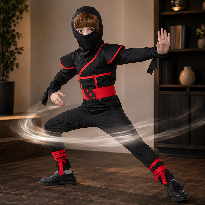 Kids Ninja Costume Muscle Bodysuit  Halloween Costume