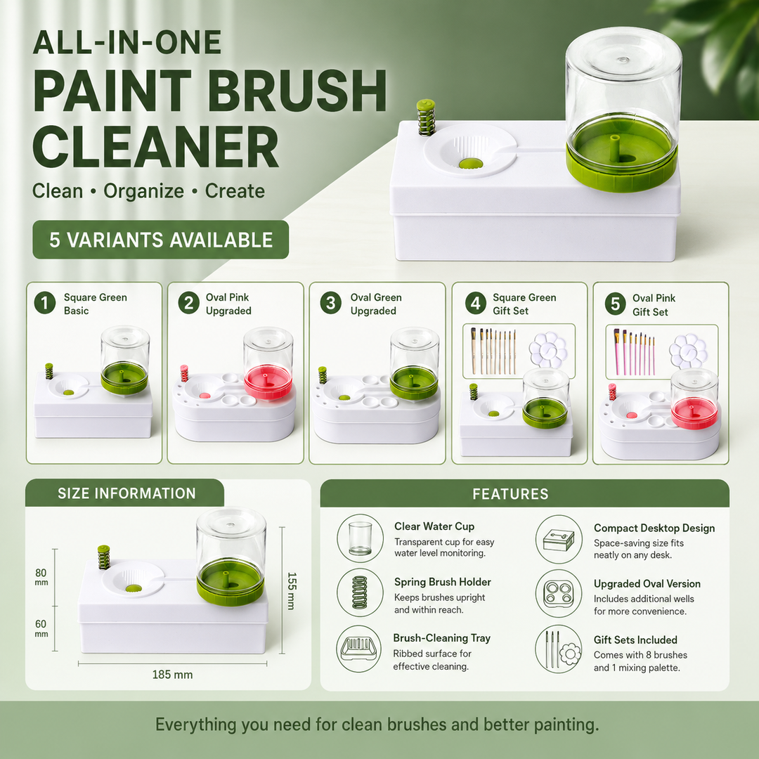 Watercolor Paint Brush Cleaner for Artists