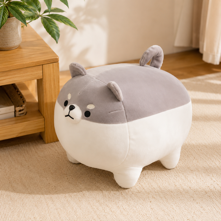 Cute Fat Shiba Inu Plush Dog Soft Stuffed Kids Birthday Gift