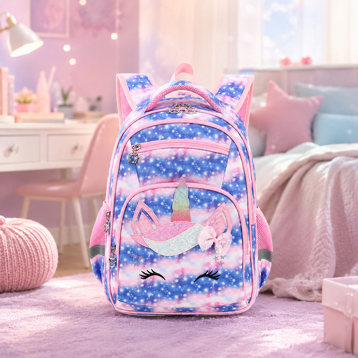 Ultra Light School Backpack Kids Grades 3-6 Lightweight Boys Girls Primary
