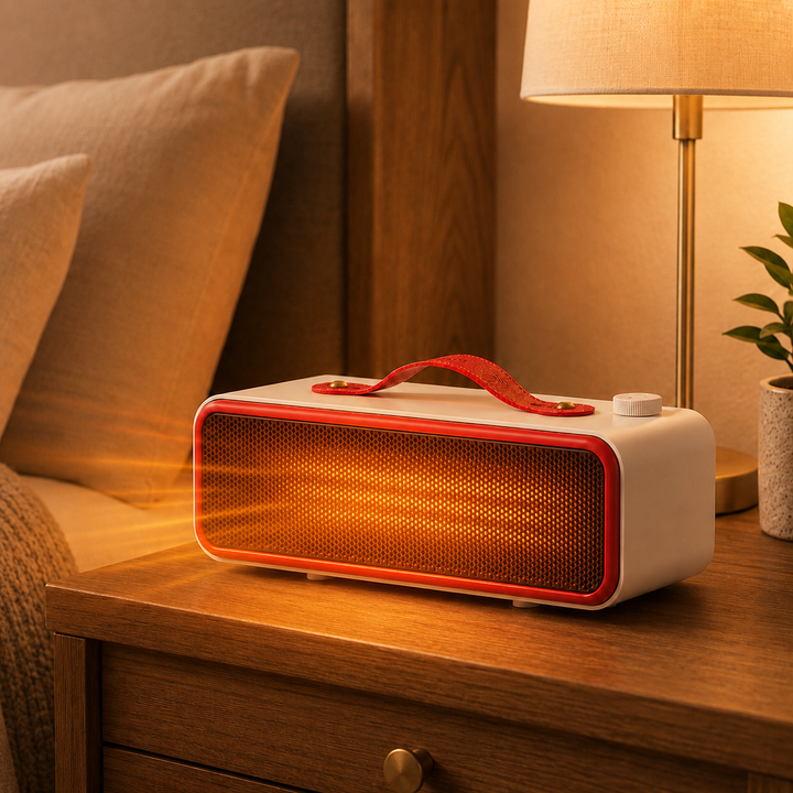 Small Desktop Heater Indoor Instant Heating Foot Hand Warmer Student Office