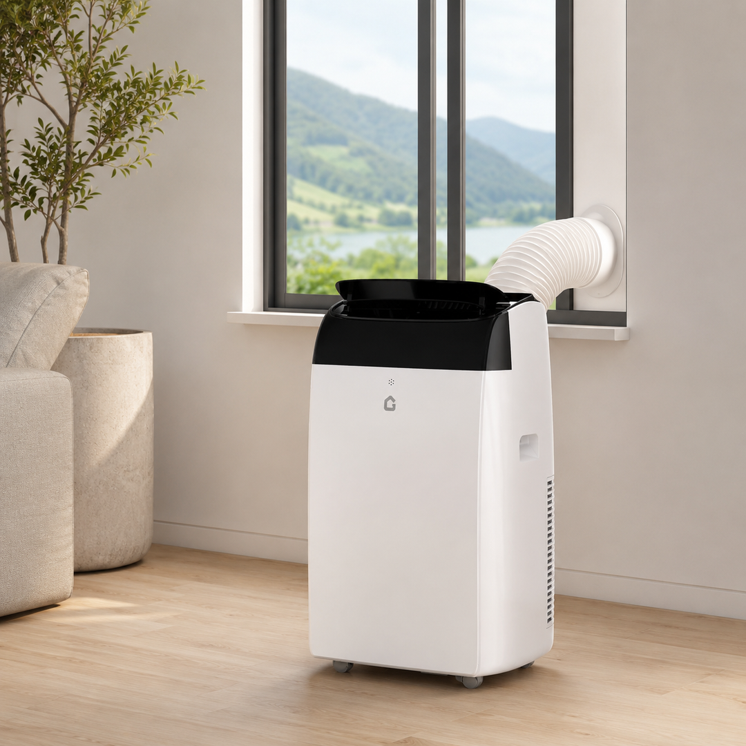 12000 BTU Portable Air Conditioner 3-in-1 550 Sq Ft 50dB Quiet Timer Remote