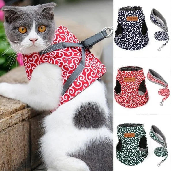 Cat Harness Secure Comfortable Fit