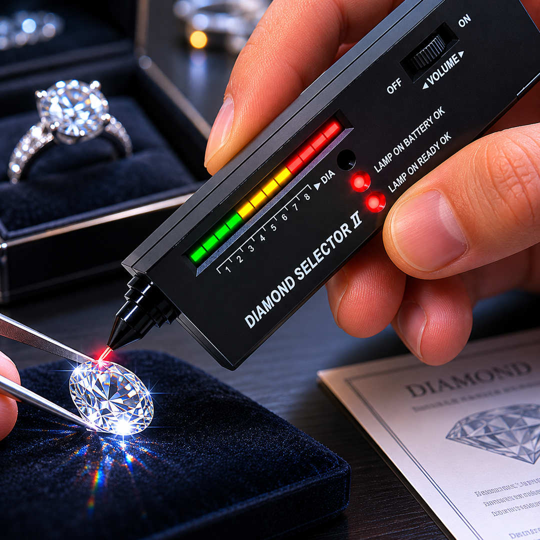 Diamond Tester Pen Portable Gem Selector Jeweler Tool for Stones and Jewelry
