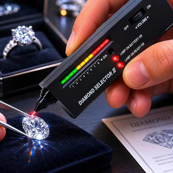 Diamond Tester Pen Portable Gem Selector Jeweler Tool for Stones and Jewelry
